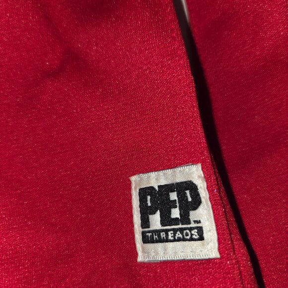 Red White School Pep Threads Cheerleading Cheer Uniform Size 10 Belt Not Include - Picture 3 of 10